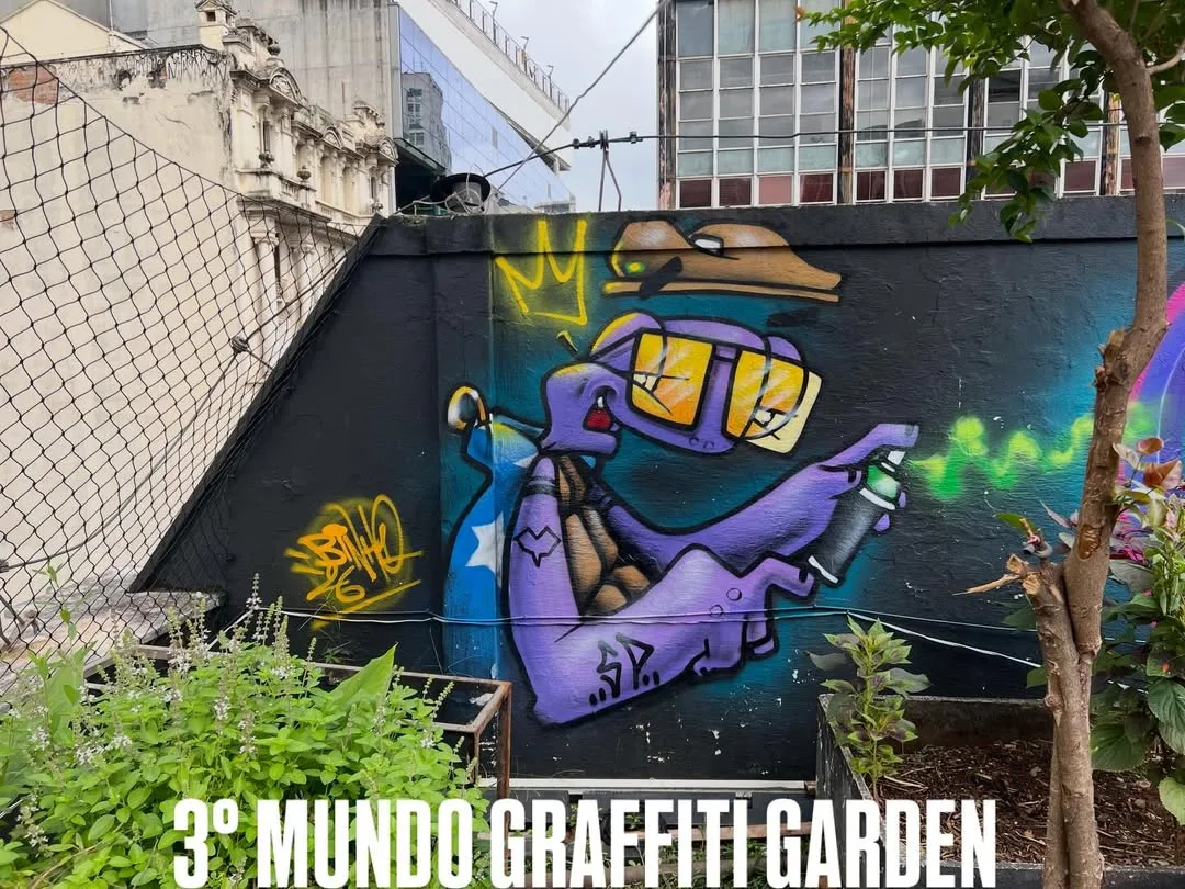 Binho Ribeiro leva o "Graffiti Garden" ao topo da Galeria do Rock — foto 9