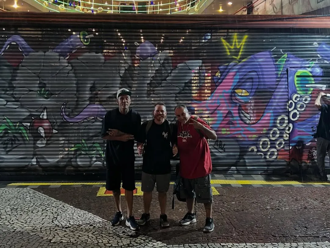 Binho Ribeiro leva o "Graffiti Garden" ao topo da Galeria do Rock — foto 7