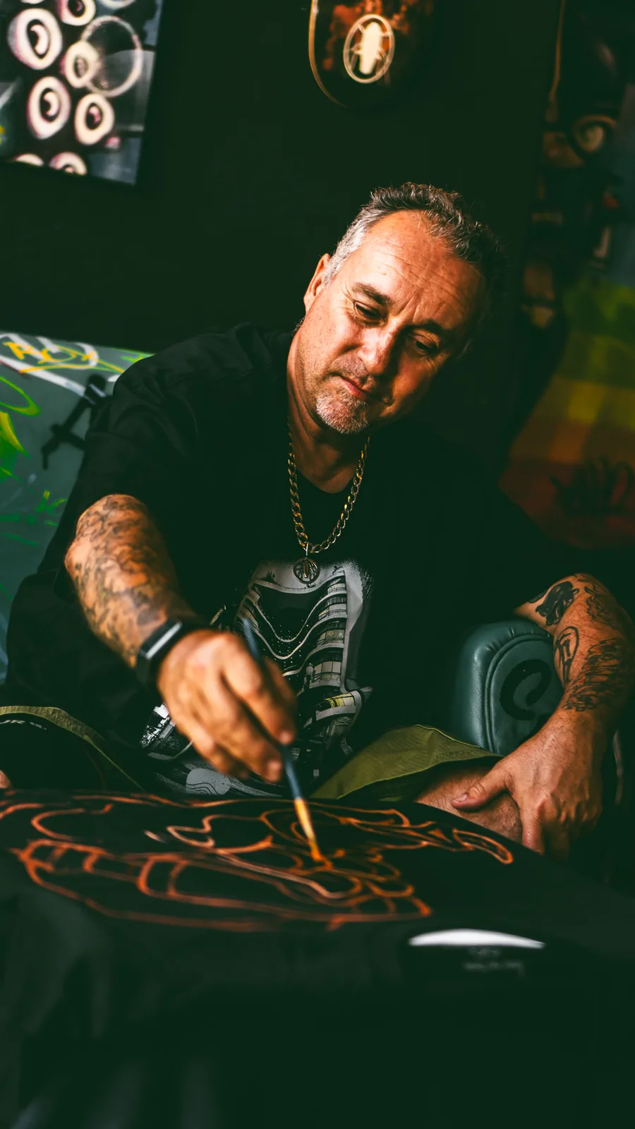 Binho Ribeiro leva o "Graffiti Garden" ao topo da Galeria do Rock — foto 1