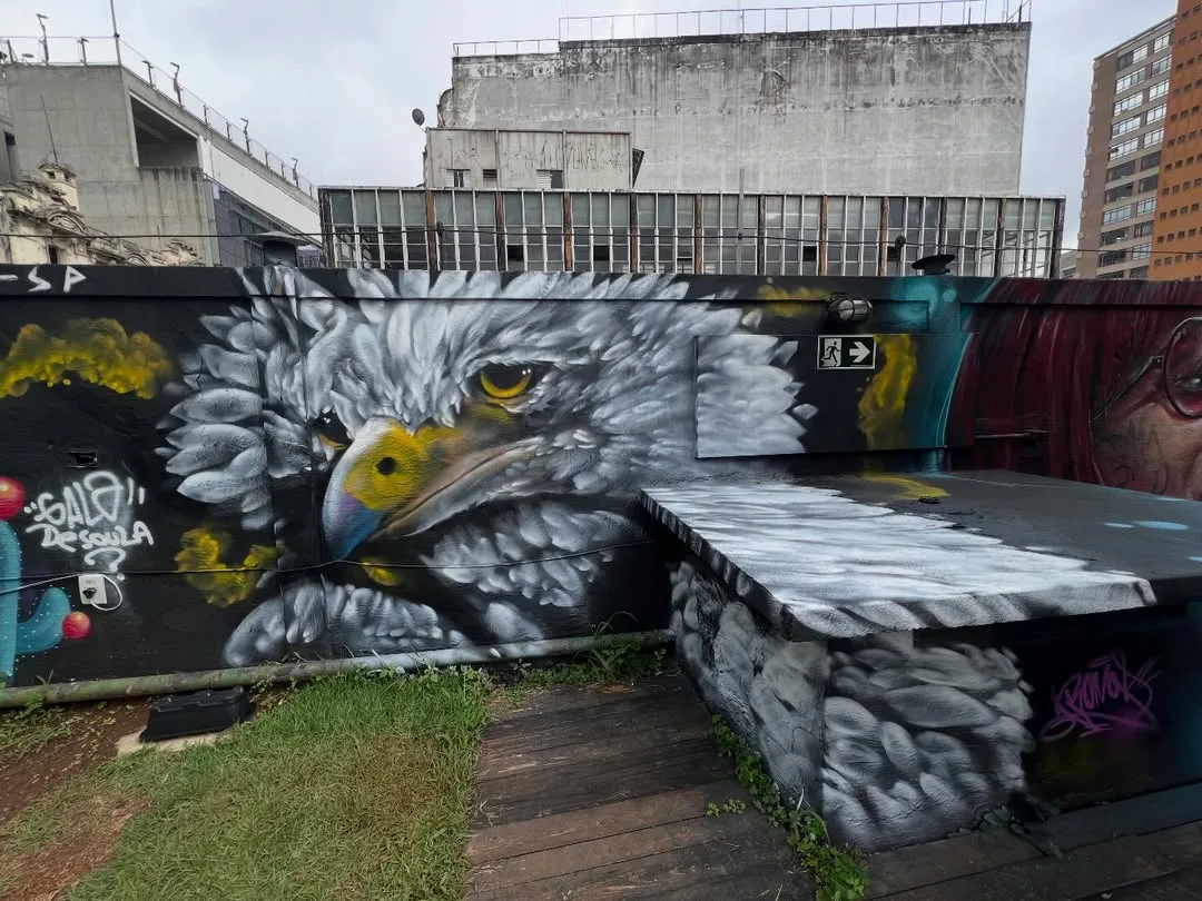 Binho Ribeiro leva o "Graffiti Garden" ao topo da Galeria do Rock — foto 4